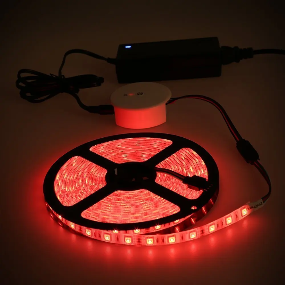 RGB игровая 5050 Светодиодная лента для настольного компьютера компьютерный корпус для ПК освещение для 12 В аура Синхронизация и M/B материнская плата управления 4 Pin RGB-Header