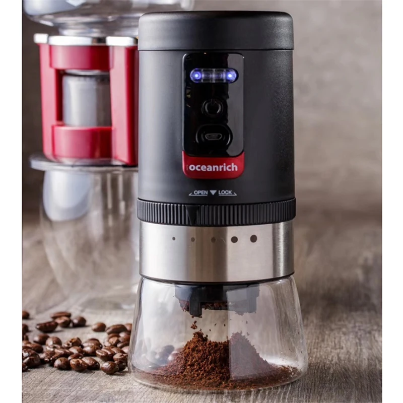 Электрическая кофемолка с USB 20 г 5 уровней|Ручные кофемолки| |