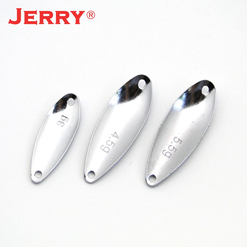 Неокрашенная рыболовная приманка JERRY 50 шт. 3 г 4 5 спиннинговая микро кастинговая