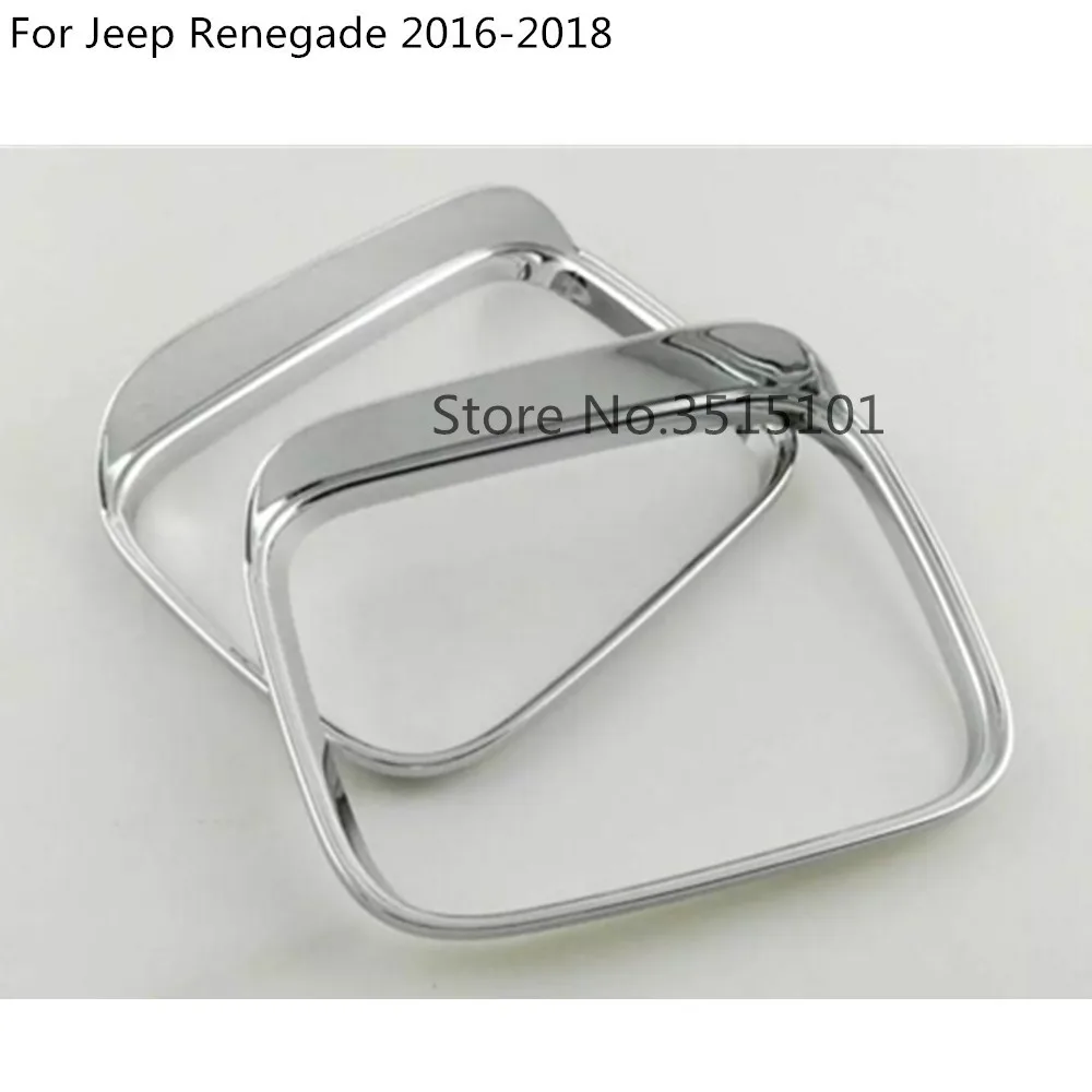 Для Jeep Renegade 2016 2017 2018 2019 2020 Автомобильная палка заднего вида ABS хромированное
