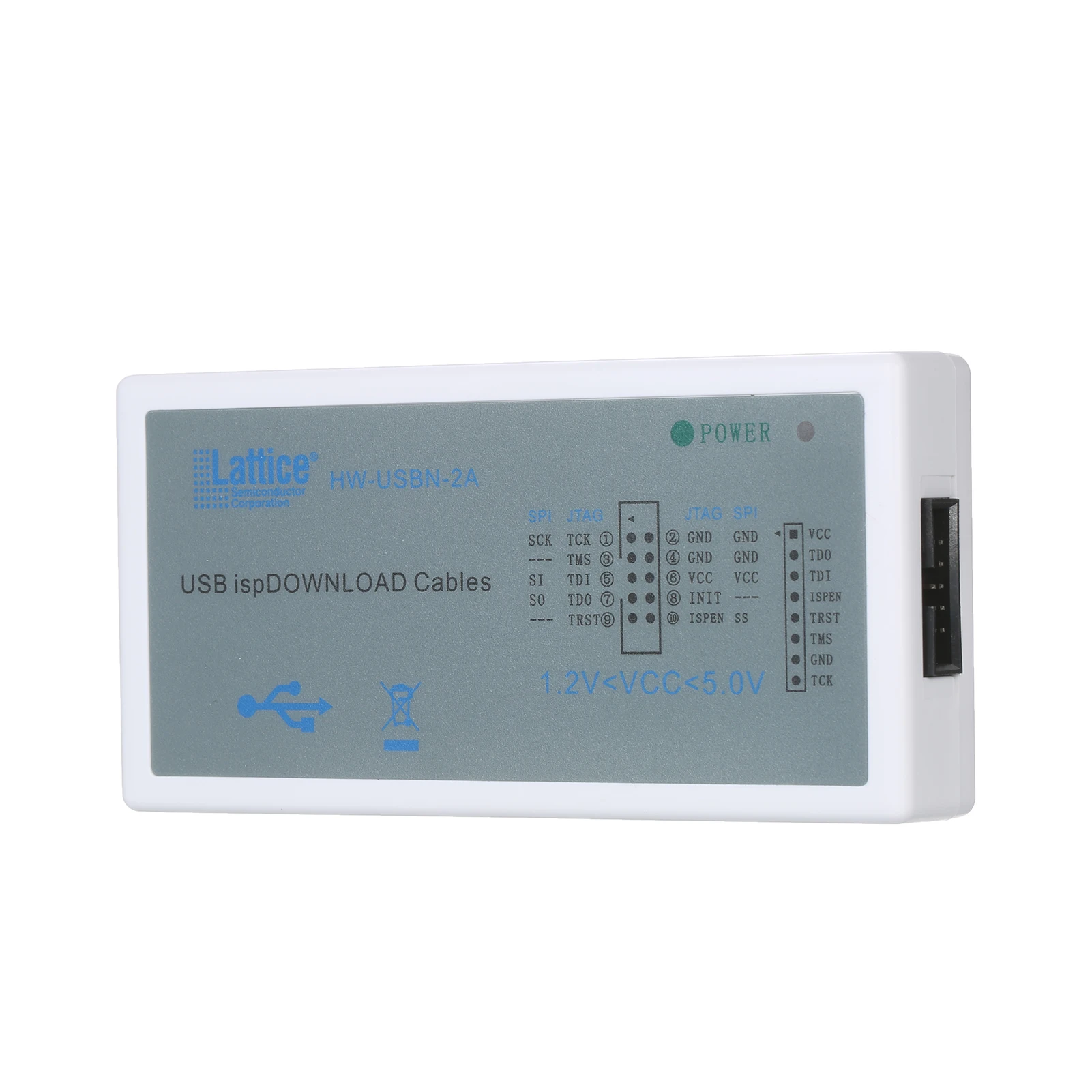 KKMOON USB ispDownload кабель для передачи данных ISP программист с 8 Pin/10 Pin JTAG SPI флэш память