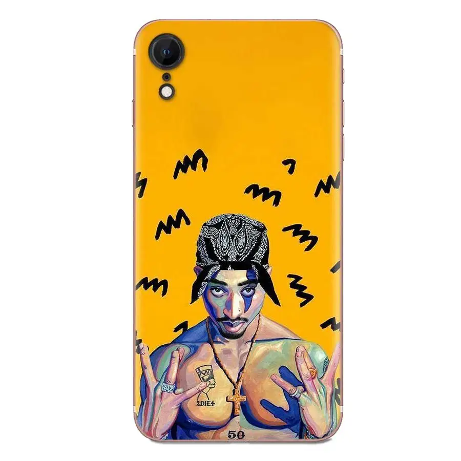 2pac Tupac Shakur Man для Motorola Moto G G2 G3 G4 G5 G6 G7 Plus Мягкие силиконовые ТПУ прозрачные чехлы |