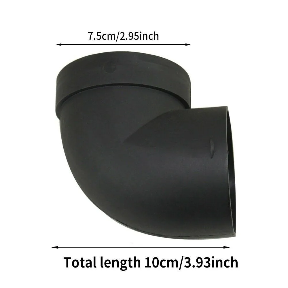 

75mm Air Ducting Pipe 90°Elbow Outlet Connectors For Car Air Parking Heater High Quality Car Accessories