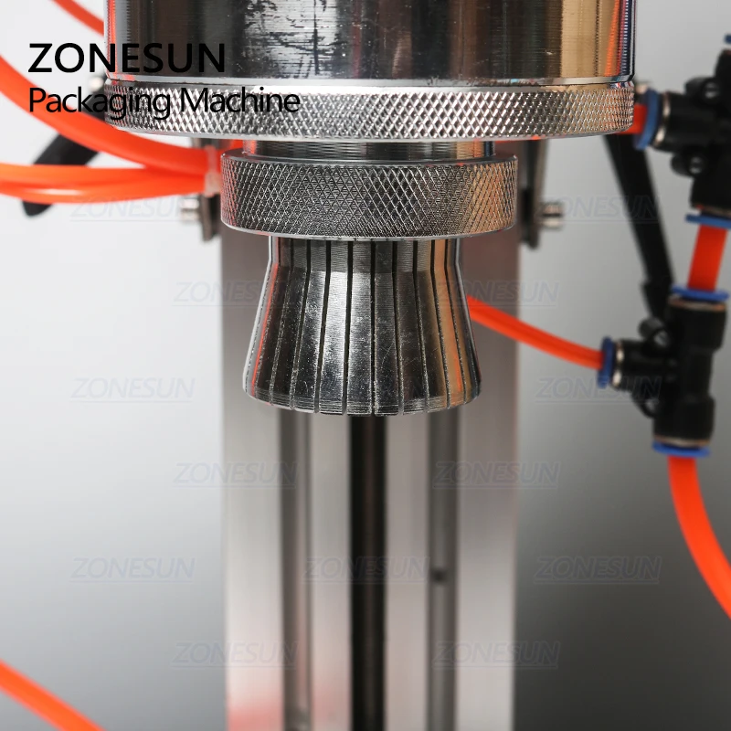 ZONESUN гофрировочная машина для духов крышка металлической крышки пресс