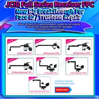 jcid receiver fpc detection board mobile earspeaker flood light sensor flex cable for iphone x 11pro max face id truetone repair