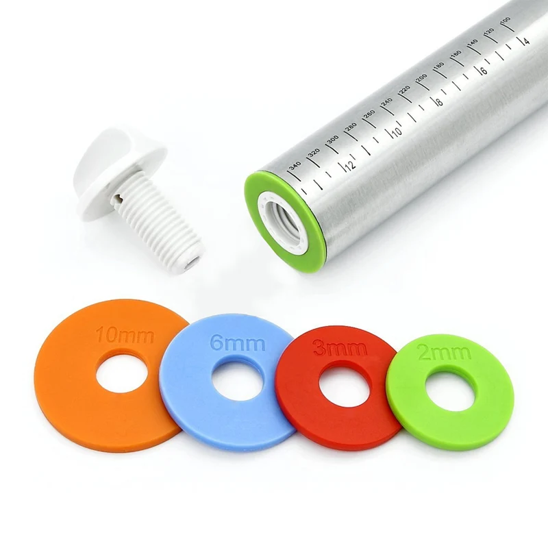 Роликовая машина для теста регулируемая нержавеющая сталь роликовый штифт Ramen