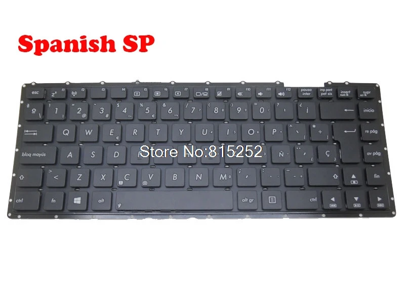 Клавиатура для ноутбука ASUS X450 X450L X450E X450C X450V K450 K450C K450L K450V SG 57630 40A MP 11L96E0 9202W 57610 2BA