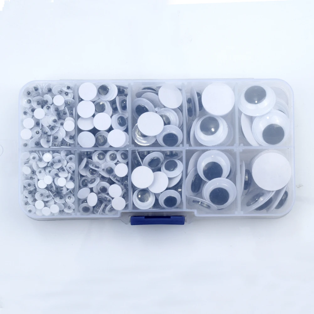 

200pcs/box Flash eyes 8-16mm Plastic Safety Used Teddy Bear Doll Animal Handmade DIY Craft Children Making Soft Stuffed Toys