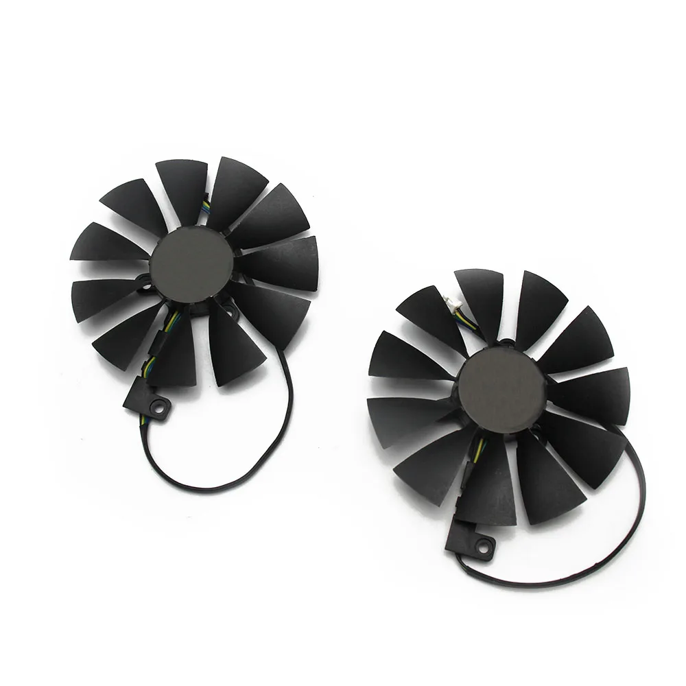 87 мм T129215SH FDC10U12S9-C 4Pin RTX 2060 2070 2080 двойной передовые OC вентиляторы для ASUS GeForce RTX2080 RTX2070 игровые карты вентилятор