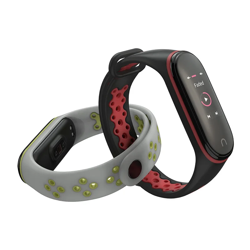 Браслет для xiaomi mi Band 3 4 ремешок спортивных часов Силиконовый Для band браслет |
