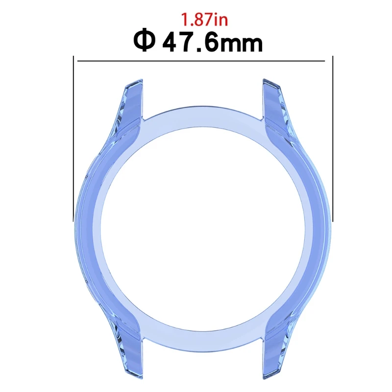 

YYDS Ultra-Slim Soft TPU Watch Case Skin Shell Protective Cover Sleeve for -Xiaomi Mi Watch Color Sports Edition