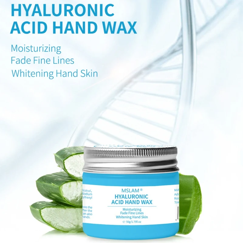 

50g Hyaluronic Acid Exfoliating Hand Wax Hand Film Repair Calluses Film Hand Skin Cream Anti-Aging Moisturizing Hand Cream