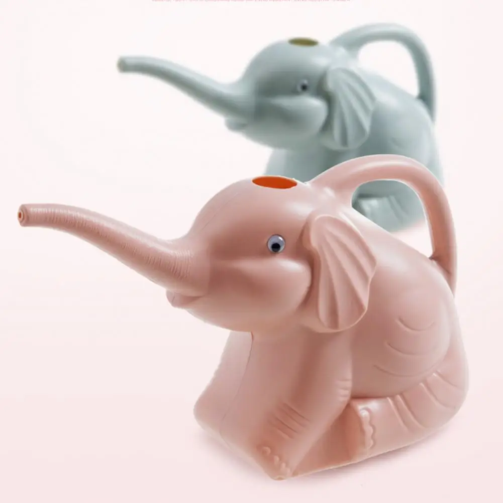 

Cartoon Elephant Long Nozzle Watering Can Children Household Gardening Tool For Fruits Vegetables Flowers Garden Supplies