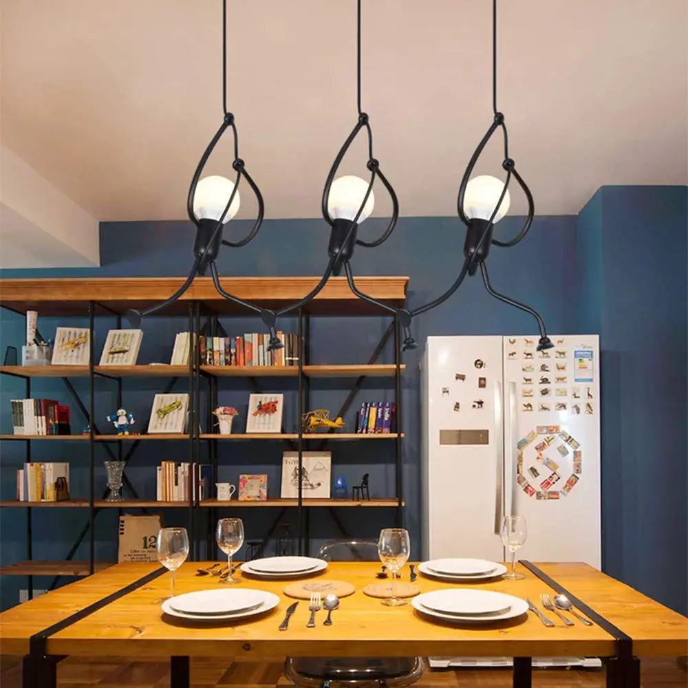 Home Neat промышленный металлический подвесной светильник креативный мультяшный