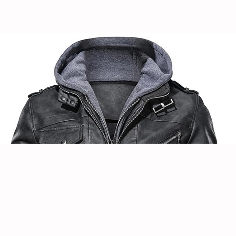 2019 осенне-зимние мужские кожаные куртки высокого качества новый классический