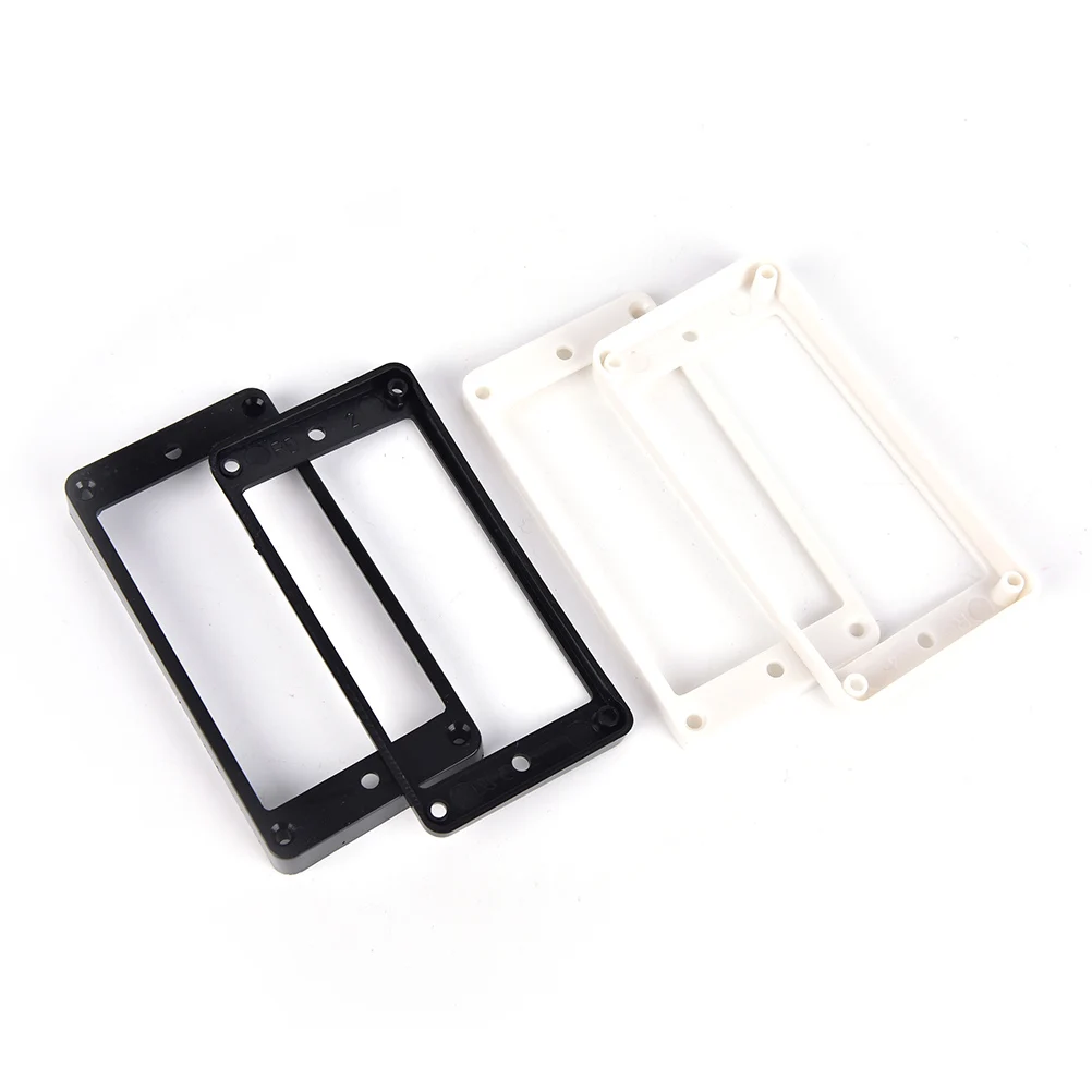 

Humbucker Bridge Pickup Mounting Ring Frame Surround for Guitar white black color Humbucker Frame