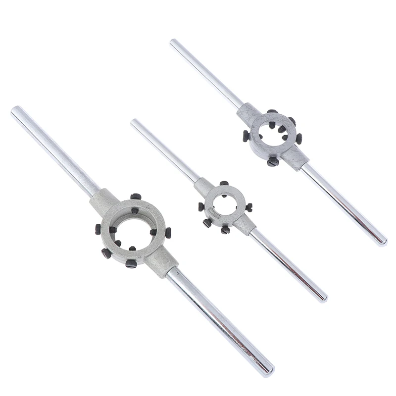 

Multitool Metal Die Set Wrench Steel Circular Die Handle Hand Tools for Dies Threading Tools Workpiece Thread Maker