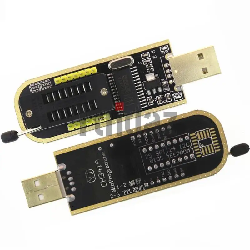 USB-программатор CH341A 24 25 серия EEPROM Flash BIOS с программным обеспечением и Драйвером |
