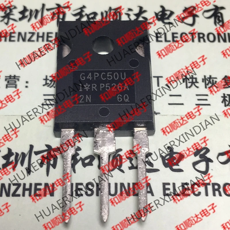 1 шт. новые и оригинальные IRG4PC50U G4PC50U TO 247 IGBT 600V|Компоненты предохранителей| |