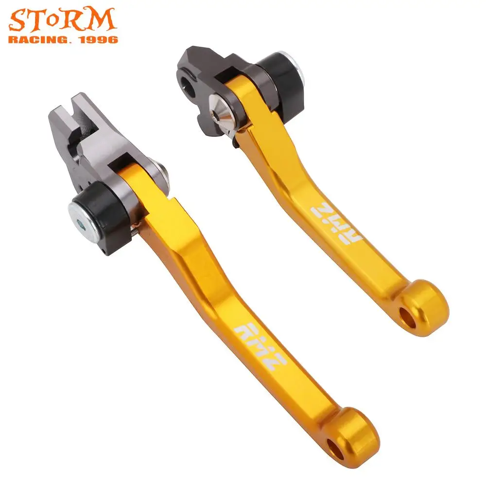

CNC Motorcycle Brake Clutch Lever Set Motorbike With "RMZ" LOGO For Suzuki RMZ250 RMZ 250 2005-2006 Dirt Bike