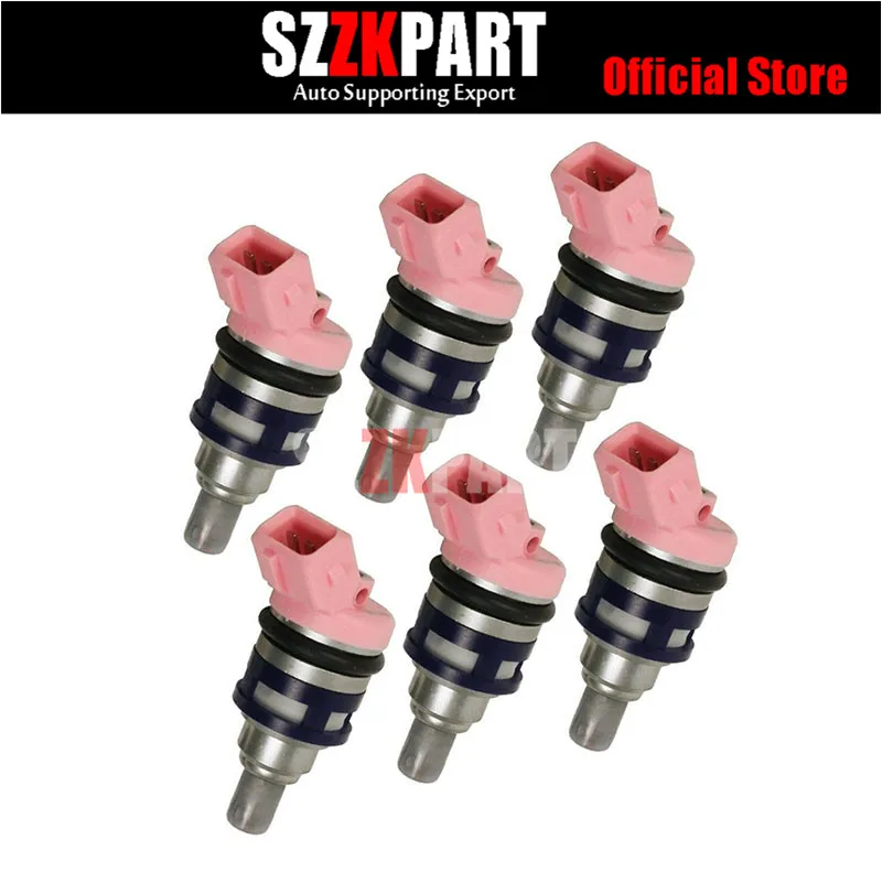 

6PCs Fuel Injector Nozzle Injection Gasoline Petrol Gas For Nissan Maxima 1660085E06 1660021V02 1660085E00 1660085E05 1660085E01