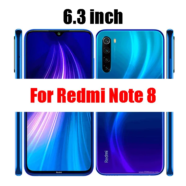 Red mi note 7 8 pro стекло для xiaomi note7 note8 закаленного экран протектор note7pro note8pro бронированный защитный xiomi Red mi на - Цвет: For Redmi Note 8