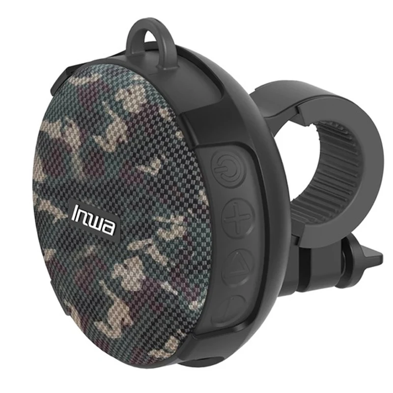 

Bluetooth Speaker Subwoofer+Bike Mount 3D Stereo Loudspeaker Shower Portable Outdoor Hands Free IPX7 Waterproof Mini Boombox