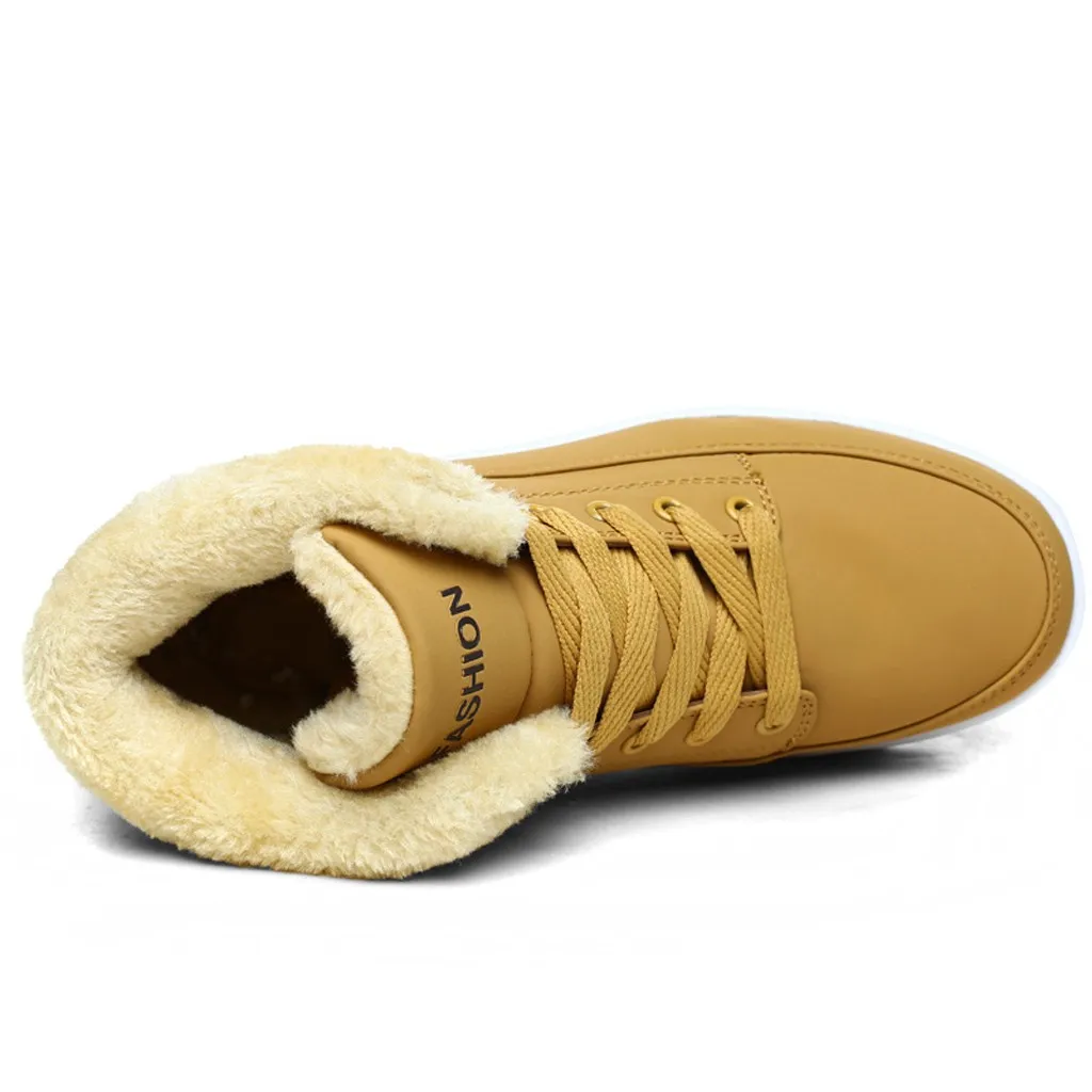 Зимние сапоги женская обувь на мягкой подошве со шнуровкой сохраняющая тепло