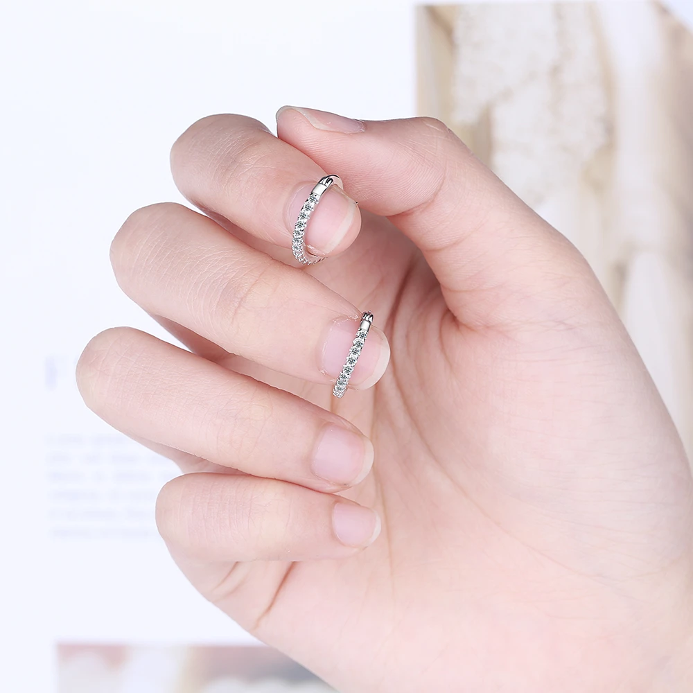 

earrings for women sterling silver 925 korean earrings luxury real silver 925 jewelry