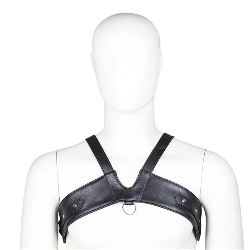 Мужской ремень с регулируемой скобой сексуальный кожаный топ экзотические майки