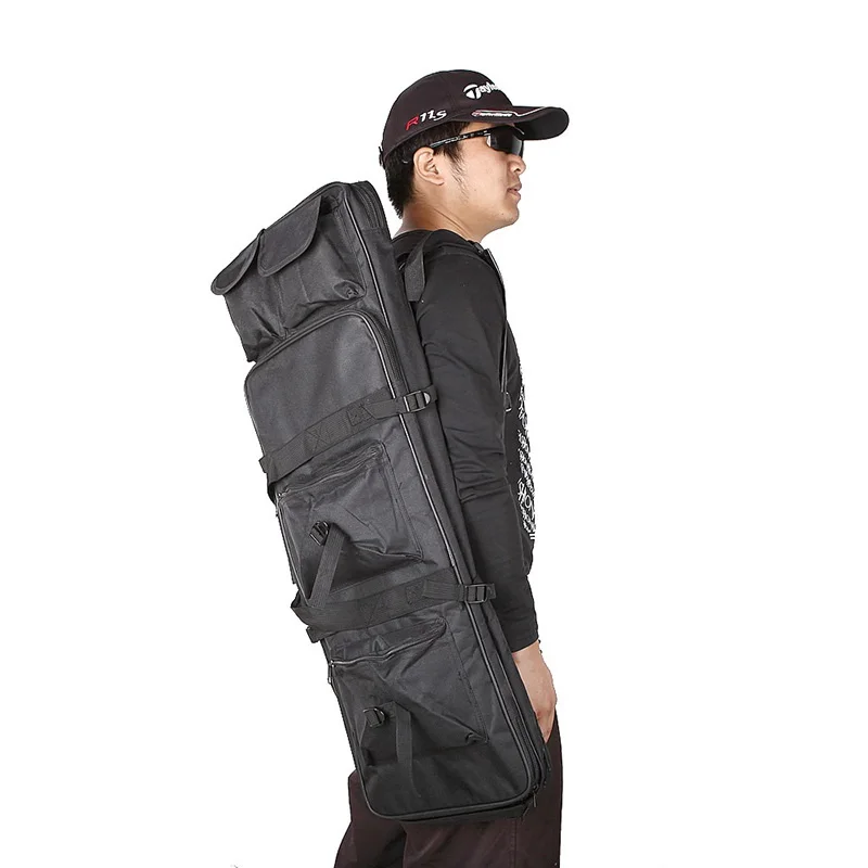 

1 Meter Fishing Bag Tactical Picture Package Bracket Large Space Bag Hand-portable Shoulder Oxford Fitness Equipment Musical