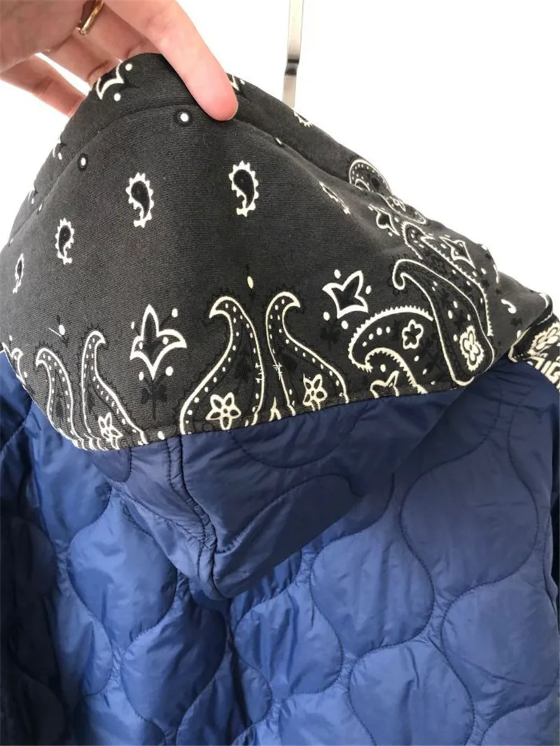 

2021FW Cashew Flower Printing KAPITAL Hoodie Men Women 1:1 High Quality Heavy Fabric Pullovers Front Back Stitching Sweatshirts