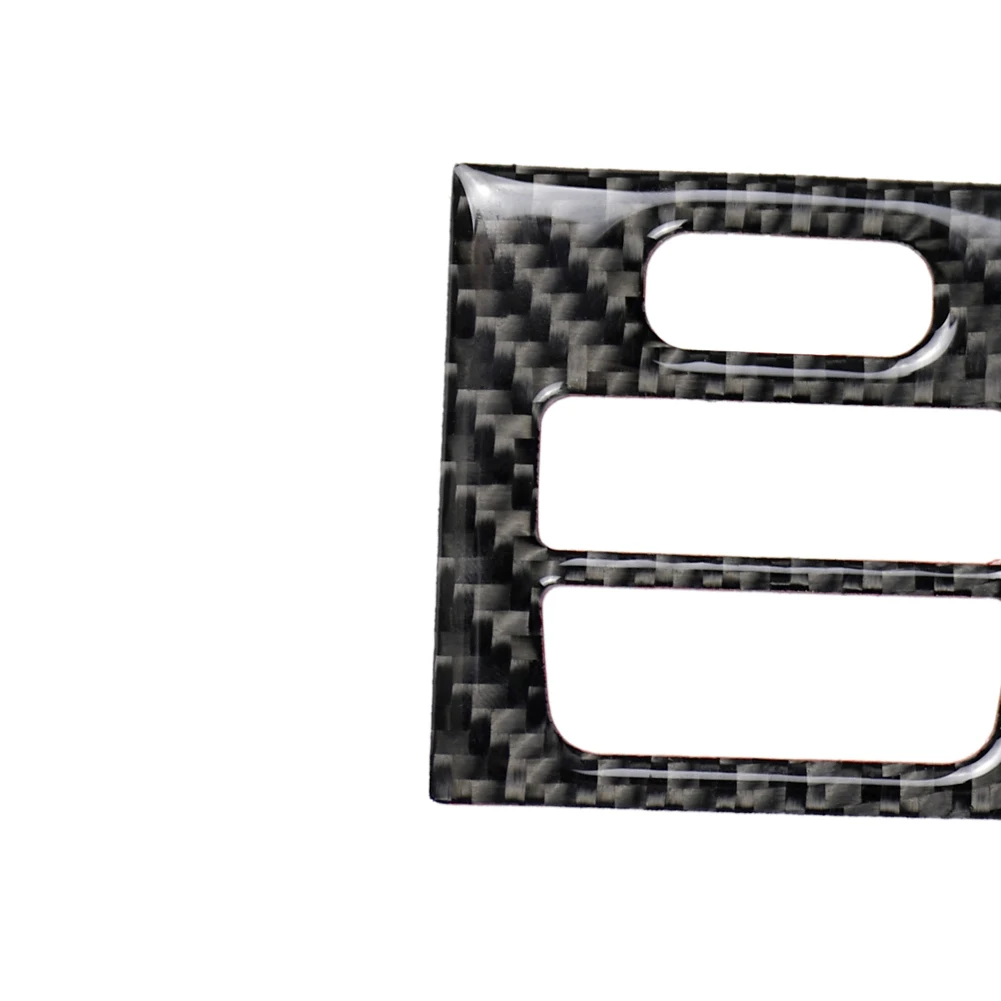 

For BMW E90 E92 E93 05-12 Carbon Fiber Central Control Outlet Air Vent Trim Decoration Air Vent Outlet Covers For Car Accessorie
