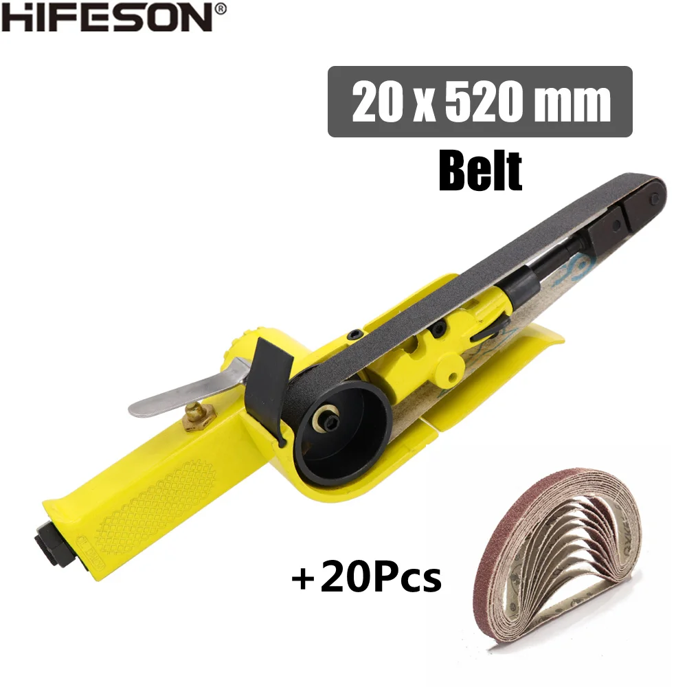 Ленточная шлифовальная машина HIFESON 10*330 мм/20*520 мм|Пневматические инструменты| |