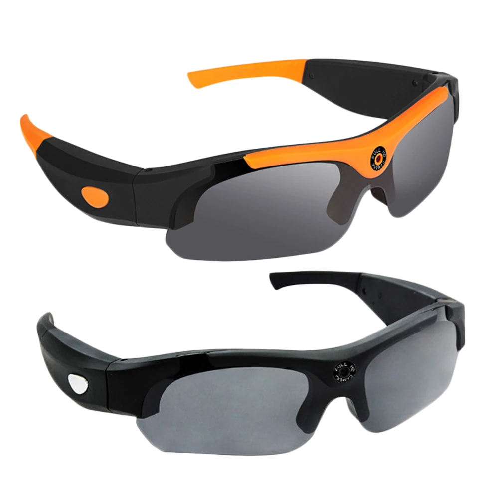 

Sports Sunglasses Video Recorder 1080P HD Camera Glasses DVR Eyewear USB Rechargeable Eye Protection Glasses for Outdoor Sports