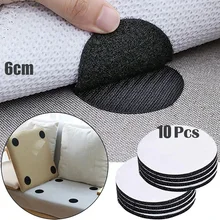 10Pcs Sofa Cushion Non-Slip Sticker Sofa Cushion Fixed Glue Bed Sheet Carpet Tablecloth Non-Slip Non-Slip Seamless Fixed Sticker
