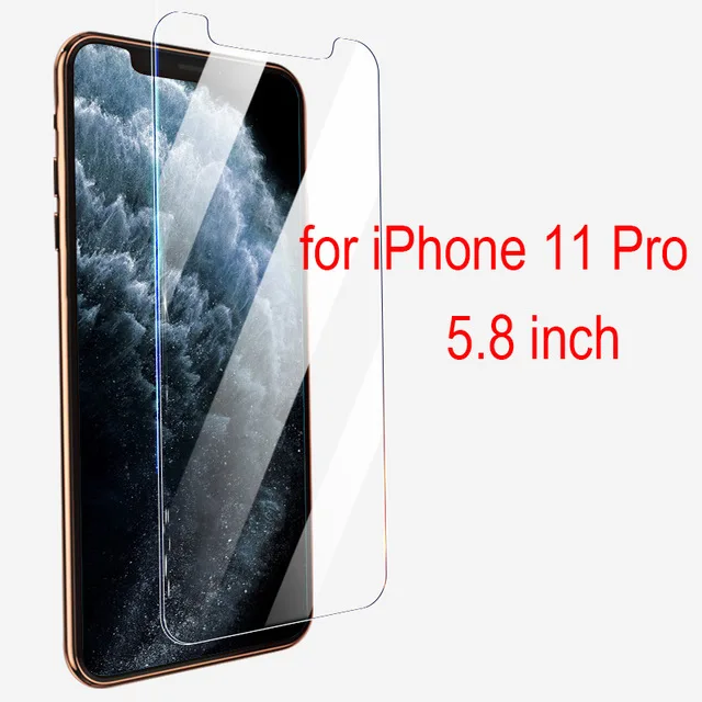 10 шт./партия 5 шт. 3 Закаленное стекло для iPhone 11 Pro X XS MAX 6 6s 7 8 Plus 4 4S 5 5S SE 5C Защитная пленка для экрана - Цвет: For iPhone 11 Pro