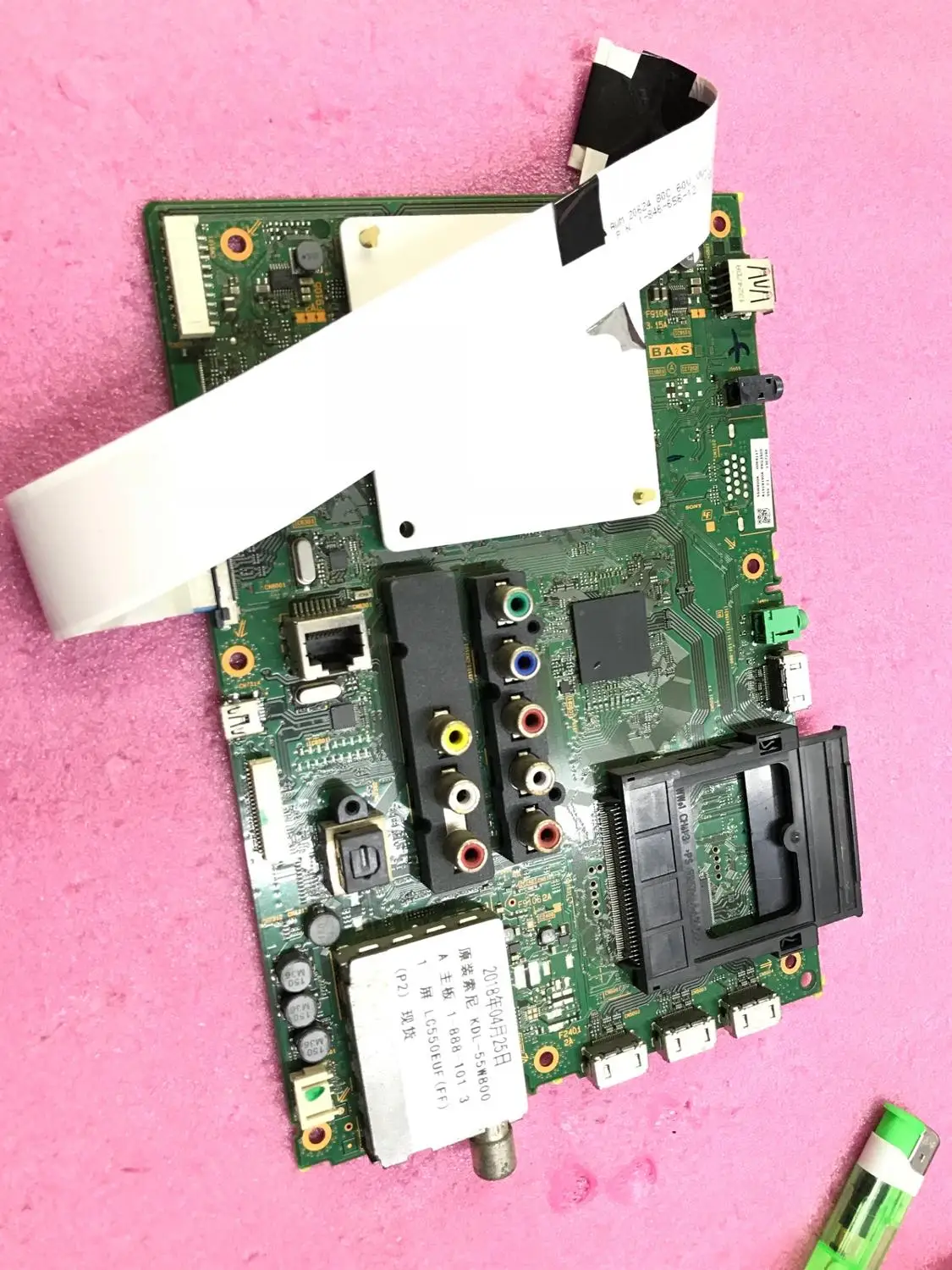 

Original KDL-55W800A motherboard 1-888-101-31 screen LC550EUF(FF)(P2)