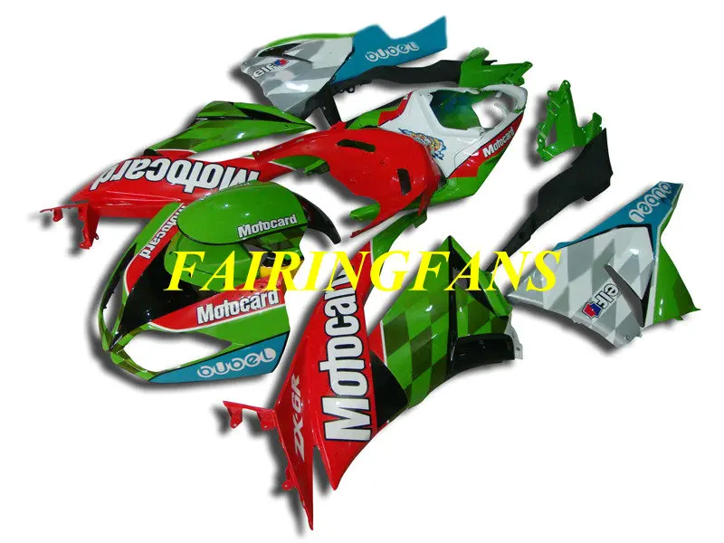 Мотоциклетный вставной обтекатель тюнинг пакет для KAWASAKI Ninja ZX6R 636 09 10 11 12 ZX 6R 2009 2010