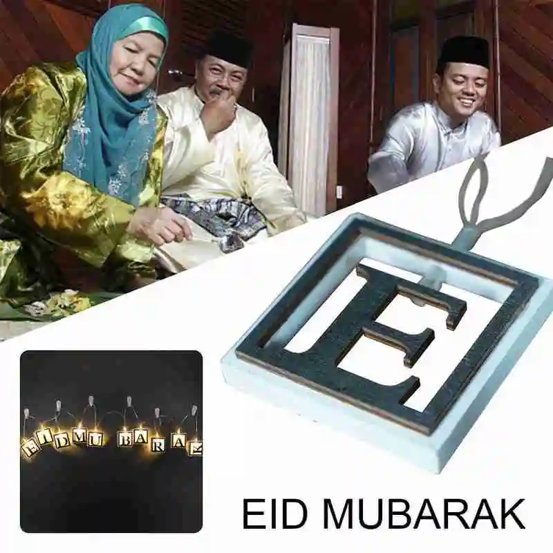 

2M Eid Mubarak Decor LED Garland String Light Ramadan Party Islamic Gift Festival Muslim Ornament For Home Light LED Decora V9X9