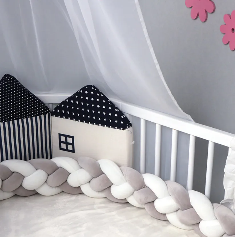 1 м/2 м/3 м детская кроватка бампер узел кровать протектор Младенческая Колыбель