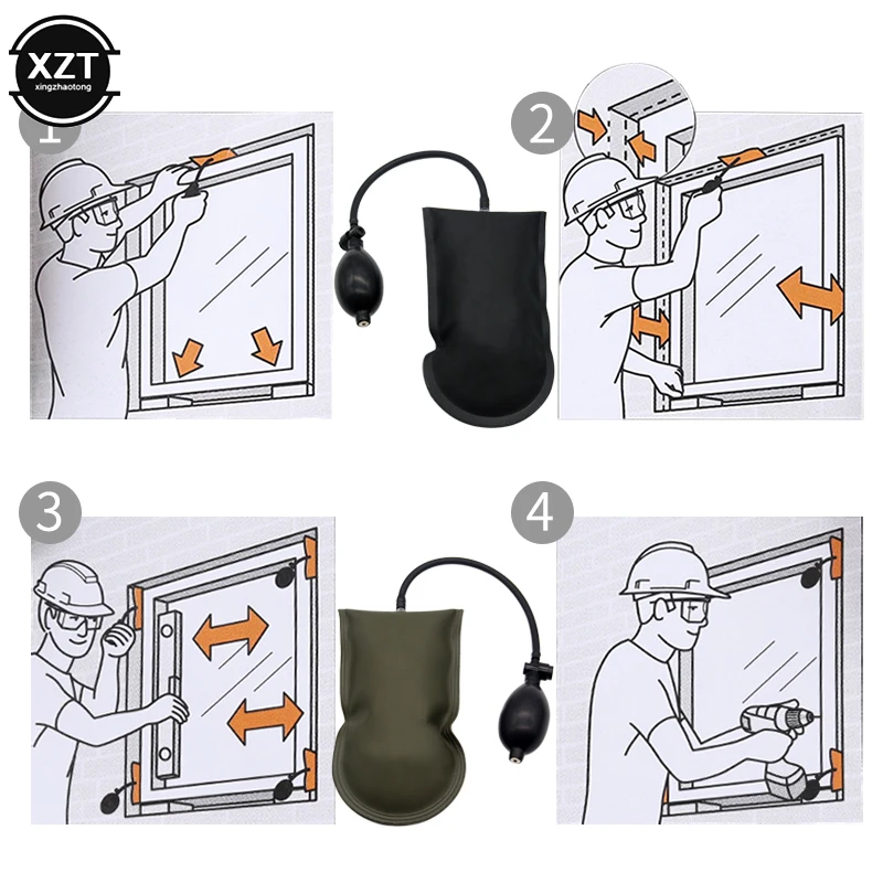 Черная воздушная подушка с подушкой ручной насос слесарный воздушный клин