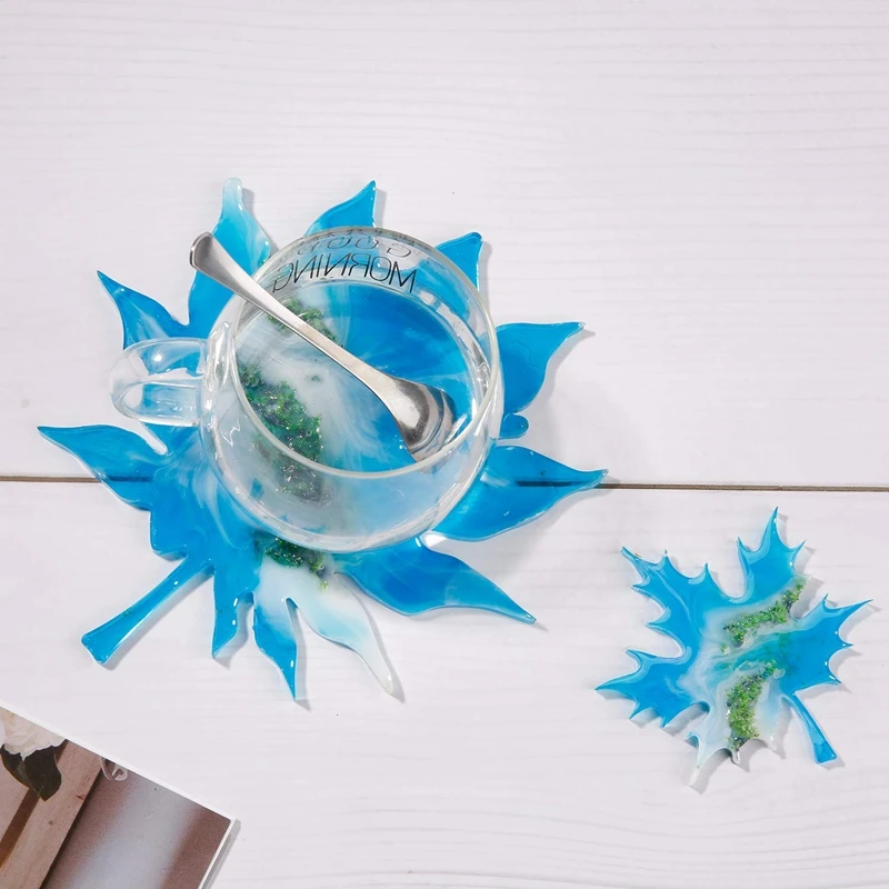 Силиконовая форма для листьев 4 шт. силиконовая горки включая силиконовую форму