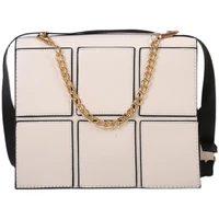 2021 fashion portable womens bag trend stitching quilted check underarm bag rhombus womens single shoulder messenger handbag