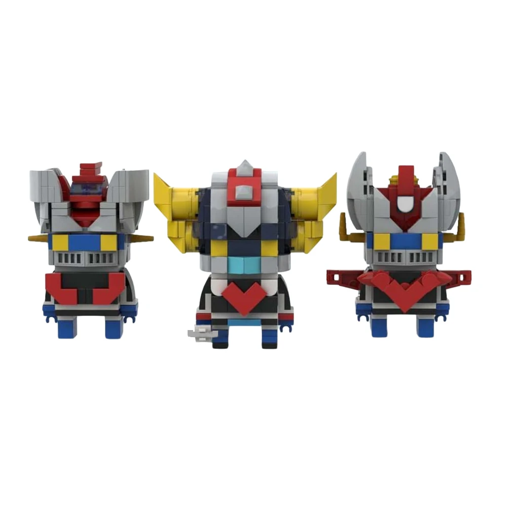 

Набор строительных блоков MOC Brickheadz, робот-джунгли, набор строительных блоков, игрушки для детей, подарки
