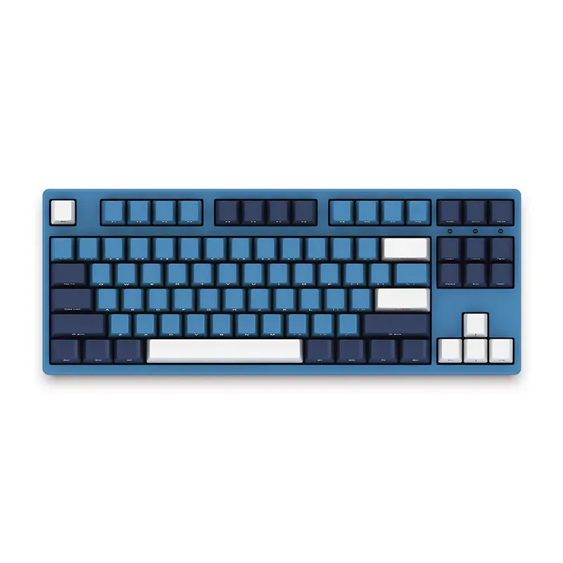 Игровая клавиатура AKKO 3087SP с океанской звездой, 87Key type-C, проводная клавиатура Cherry MX с переключателем PBT, Механическая игровая клавиатура для ПК и ноутбука