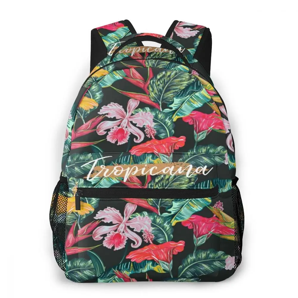 Женский рюкзак с рисунком птицы и цветов бесплатная доставка индивидуальное