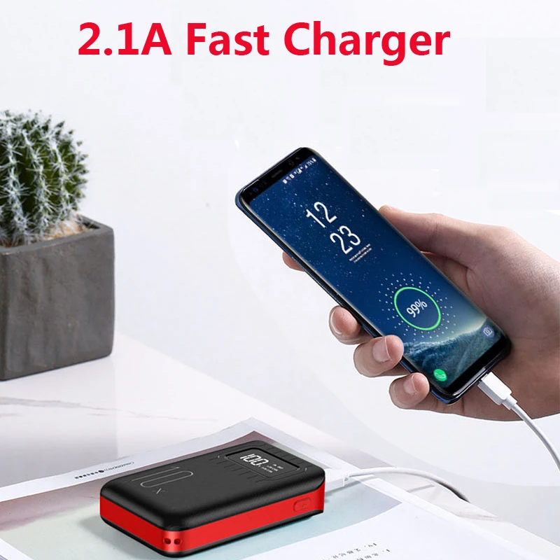 Для xiaomi Power Bank 10000 мАч мобильный телефон Carregador Portatil 5V 2A быстрое зарядное