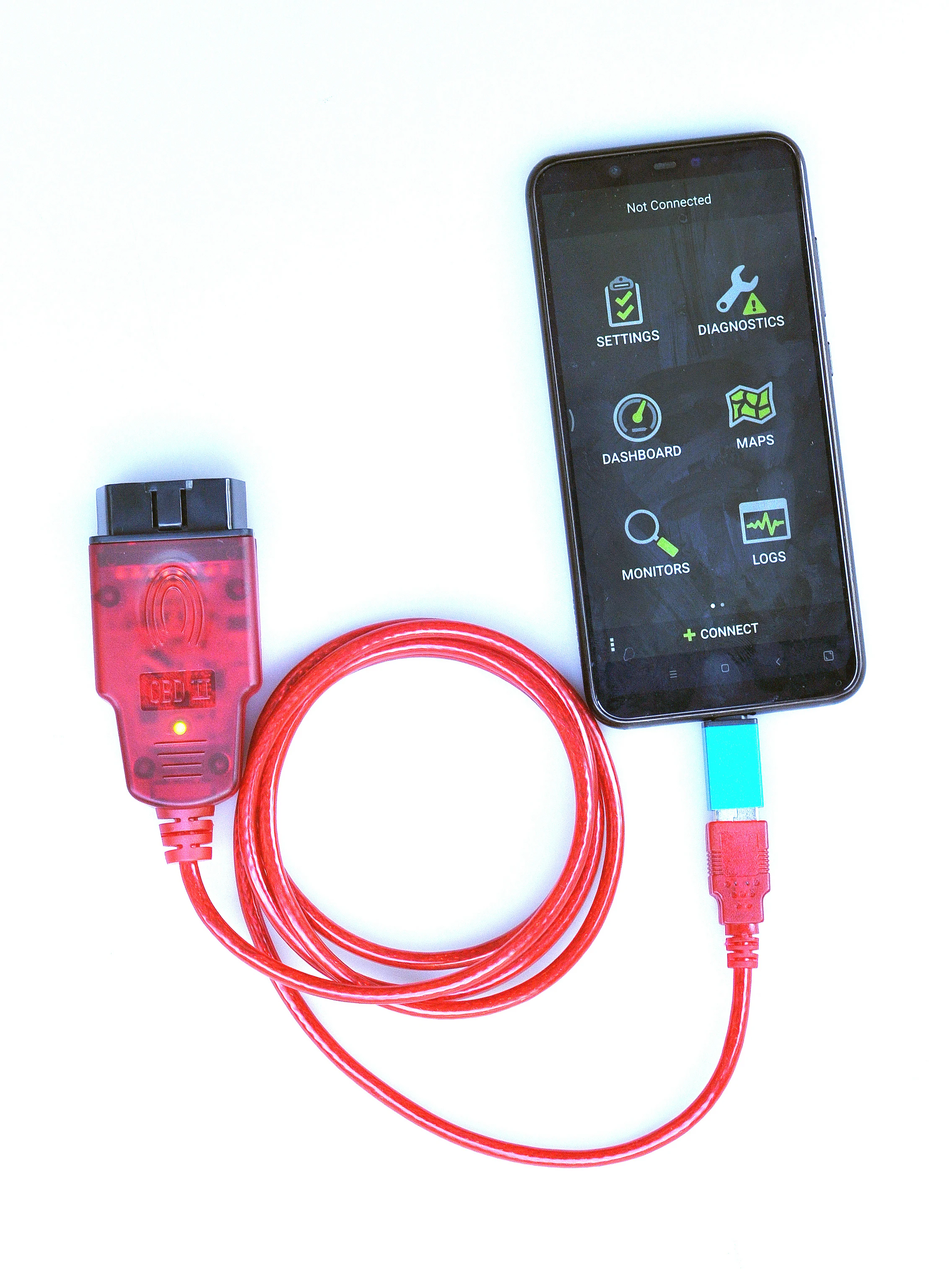 OBDLink SX USB 425801 диагностический интерфейс и OBDWiz программное обеспечение для Windows