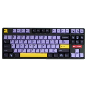 taro keycaps dye sublimation keycap for mechanical keyboard cherry profile plant key cap pbt gh60 dz61 gk61 tkl 145keys free global shipping